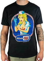BLINK 182 ENEMA OF THE STATE T SHIRT VINTAGE BLACK MEDIUM