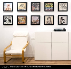 Khung Đĩa than - Display Frame Vinyl Record 12 Inch  - Vinyl Styl®  - Wall Hanging (Black)