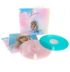 vinyl TAYLOR SWIFT - LOVER (2lp ,Pink / Blue Translucent vinyls,limited edition)
