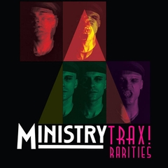 Trax Rarities - Black/ white/ magenta Splatter