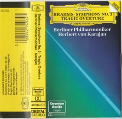 vinyl BERLIN PHILHARMONIC , HERBERT VON KARAJAN - SYMPHONY NO. 3, TRAGIC OVERTURE (180G)