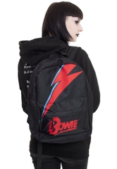 DAVID BOWIE BACKPACK - LIGHTNING BLACK (ROCKSAX)