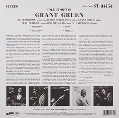 Grant Green -  Idle Moments (Blue Note Classic Vinyl Edition) 180g