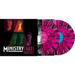 Trax Rarities - Black/ white/ magenta Splatter