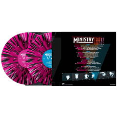 Trax Rarities - Black/ white/ magenta Splatter