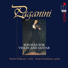 Đĩa LP Rainer Kubmaul & Sonja Prunnbauer - Paganini Sonatas for Violin & Guitar