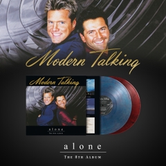 vinyl Modern Talking - Alone (2 Lp, Blue Marbled Vinyl, Red Marbled )