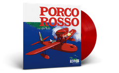 vinyl Joe Hisaishi - Porco Rosso Soundtrack (Clear Red Vinyl)