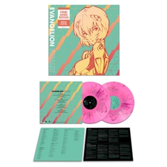 vinyl VARIOUS ARTISTS - EVANGELION FINALLY OST (2LP/PINK SPLATTER VINYL)