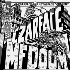 CZARFACE & MF DOOM - SUPER WHAT (BLACK & WHITE VINYL) (RSD ESSENTIAL)