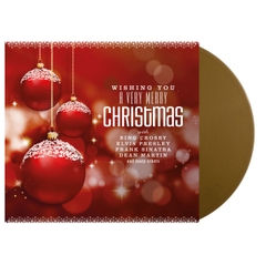 vinyl VARIOUS ARTISTS - WISHING YOU A VERY MERRY CHRISTMAS (GOLD VINYL)