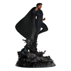 WETA Workshop Limited Edition Polystone - Justice League (Zack Snyder) - Superman - Black Suit - 1:4 Scale Statue