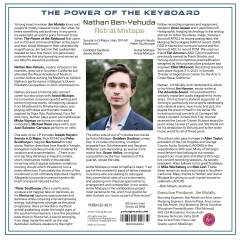 Nathan Ben-Yehuda & Astral Mixtape The Power of the Keyboard 180g 45rpm LP