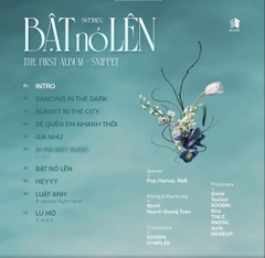 ĐĨA CD SOOBIN - BẬT NÓ LÊN (THE FIRST ALBUM)
