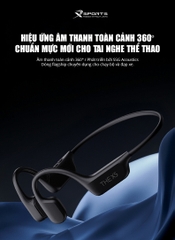 Tai Nghe Thể Thao Truyền Dẫn Qua Xương X-Sports THE X5 – Công Nghệ Bluetooth 6.0, Kháng Nước, Siêu Nhẹ