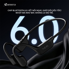 Tai Nghe Thể Thao Truyền Dẫn Qua Xương X-Sports THE X5 – Công Nghệ Bluetooth 6.0, Kháng Nước, Siêu Nhẹ