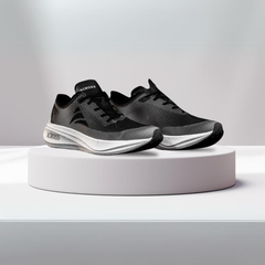 GIÀY CHẠY BỘ JUST RUN BM68 MÀU ĐEN XÁM