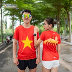 Áo chạy bộ nam nữ Hào khí Việt MS361