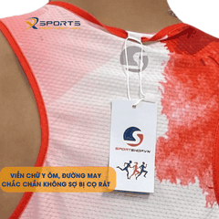 ÁO CHẠY BỘ NAM NỮ CỜ ĐỎ SAO VÀNG VIỆT NAM MS283