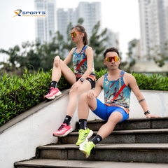 Áo singlet chạy bộ nam nữ Olympic MS355