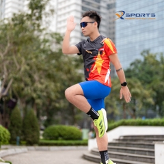 COMBO XFASTER 5:  ÁO ĐEN + QUẦN XANH (TẶNG ĐAI CHẠY BỘ) NEW