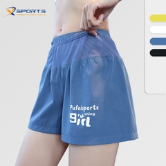 QUẦN ĐÙI CHẠY BỘ MÙA HÈ 2 LỚP THOÁNG KHÍ, NHANH KHÔ - MS297