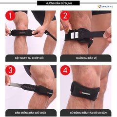 BĂNG ĐẦU GỐI, ĐAI BẢO VỆ KHỚP GỐI GOODFIT - GF516K