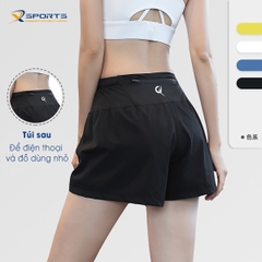 QUẦN ĐÙI CHẠY BỘ MÙA HÈ 2 LỚP THOÁNG KHÍ, NHANH KHÔ - MS297