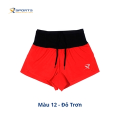 Quần liền đai hai lớp chạy bộ nam nữ MS372 57 Màu 1