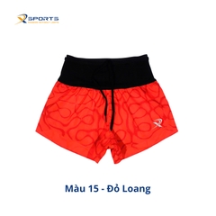 Quần liền đai hai lớp chạy bộ nam nữ MS372 57 Màu 1