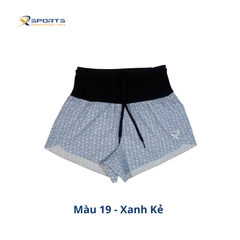 Quần liền đai hai lớp chạy bộ nam nữ MS372 57 Màu 1