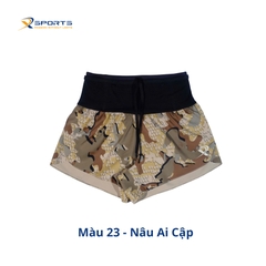 Quần liền đai hai lớp chạy bộ nam nữ MS372 57 Màu 2