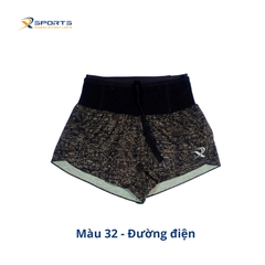 Quần liền đai hai lớp chạy bộ nam nữ MS372 57 Màu 2