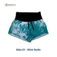 Quần liền đai hai lớp chạy bộ nam nữ MS372 57 Màu 3