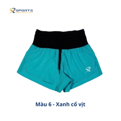 Quần liền đai hai lớp chạy bộ nam nữ MS372 57 Màu 1