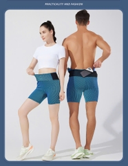 QUẦN BÓ CƠ CHẠY BỘ NAM NỮ LIỀN ĐAI THOÁNG KHÍ MS363