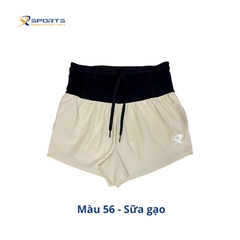 Quần liền đai hai lớp chạy bộ nam nữ MS372 57 Màu 3
