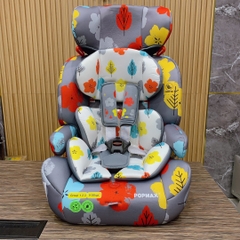 [Ghế trẻ em] Thương hiệu POPMAX IMOOZ( UK ), có khoá ISOFIX, cho 2-12 tuổi (9-36kg) PM2105 ,tháo được tựa - CHỈ CÒN MẪU CHIẾC LÁ