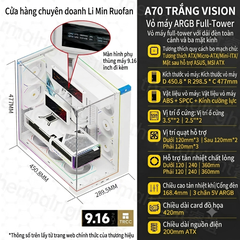 [Order] Vỏ case THERMALRIGHT A70 VISION – FULL TOWER