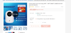 [Instock] CAMERA INDOOR AN NINH IS360P, 2K 3.2MP