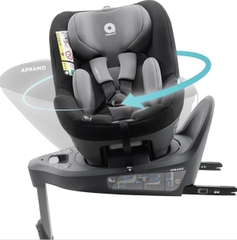 [Ghế trẻ em] Thương hiệu APRAMO METRO HUB ( Anh Quốc ) – Xoay 360°, khoá ISOFIX