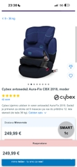 [Ghế trẻ em] Thương hiệu Cybex CBX (Đức), cho 9 tháng-12 tuổi, khoá iSOFIX, có thể tháo rời đệm Booster
