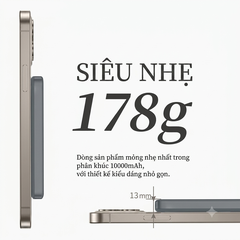[Instock] PIN DỰ PHÒNG MAGSAFE NHÂN VẬT PEANUT KHÔNG HỘP (Kho đối tác)