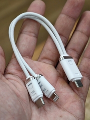 [Instock] PIN DỰ PHÒNG ROMOSS 20.000MAH 22.5W KÈM CÁP 2 ĐẦU TIỆN DỤNG  (Kho đối tác)