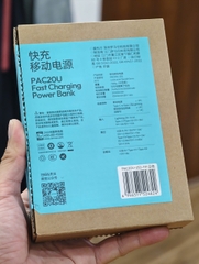 [Instock] PIN DỰ PHÒNG ROMOSS 20.000MAH 22.5W KÈM CÁP 2 ĐẦU TIỆN DỤNG  (Kho đối tác)