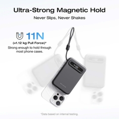 [Sẵn hàng] PIN DỰ PHÒNG MAGSAFE ECOFLOW RAPID MAG QI2.2 25W 10.000MAH, MÀN HÌNH MÀU (Kho đối tác)