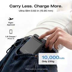 [Sẵn hàng] PIN DỰ PHÒNG MAGSAFE ECOFLOW RAPID MAG QI2.2 25W 10.000MAH, MÀN HÌNH MÀU (Kho đối tác)