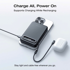 [Sẵn hàng] PIN DỰ PHÒNG MAGSAFE ECOFLOW RAPID MAG QI2.2 25W 10.000MAH, MÀN HÌNH MÀU (Kho đối tác)