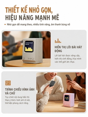 [Order] Đồng hồ kiêm loa decor
