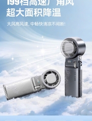 [Instock] QUẠT CẦM TAY MINI JF181 THÂN NHÔM, PIN 6.000mah